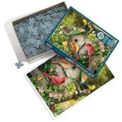 Cobble Hill Pièces XXL - Maison d'Oiseaux d'Été*Enfant Oiseaux|Forêts, Fleurs Et Jardins