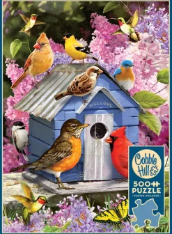 Cobble Hill Pièces XXL - Maison d'Oiseau de Printemps*Enfant Oiseaux|Forêts, Fleurs Et Jardins