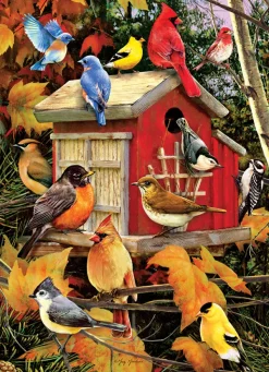 Cobble Hill Pièces XXL - Maison d'Oiseau d'Automne*Enfant Oiseaux|Forêts, Fleurs Et Jardins