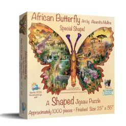 SunsOut Pièces XXL - Papillon Africain* Forme|Pièces Xxl Adultes