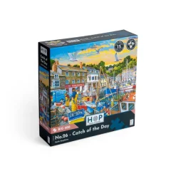 HOP - House of Puzzles Pièces XXL - Pêche Du Jour*Femme Bateaux|Hommes Et Femmes
