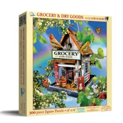 SunsOut Pièces XXL - Épicerie et Produits Secs*Enfant Oiseaux|Carré