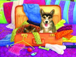 SunsOut Pièces XXL - Prends-Moi avec Toi*Enfant Chiens|Déco Et Objets