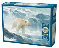 Cobble Hill Pièces XXL - Salmon Watch - Spirit Bear*Enfant Animaux Sauvages|De 500 À 999 Pièces