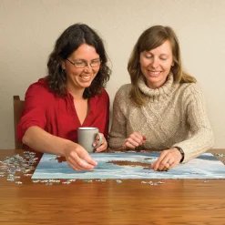 Cobble Hill Pièces XXL - Salmon Watch - Spirit Bear*Enfant Animaux Sauvages|De 500 À 999 Pièces