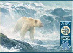 Cobble Hill Pièces XXL - Salmon Watch - Spirit Bear*Enfant Animaux Sauvages|De 500 À 999 Pièces