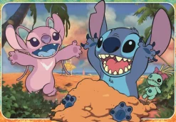 Clementoni Pièces XXL - Stitch*Enfant Puzzles Pour Enfants|Dès 4 Ans : 21 À 30 Pièces