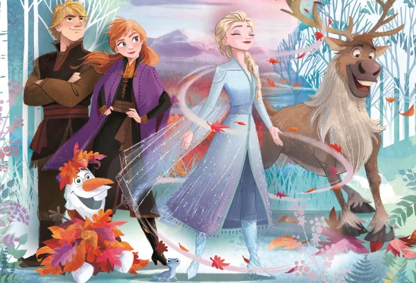 Clementoni Pièces XXL - Supercolor Disney Frozen 2*Enfant Puzzles Pour Enfants|Pièces Xxl Enfants