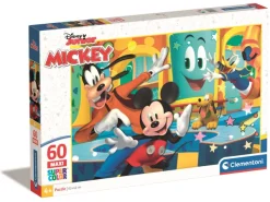 Clementoni Pièces XXL - Supercolor Mickey*Enfant Puzzles Pour Enfants|Pièces Xxl Enfants