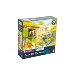 HOP - House of Puzzles Pièces XXL - Sur la Ferme*Enfant À Partir De 9 Ans|Animaux De La Ferme