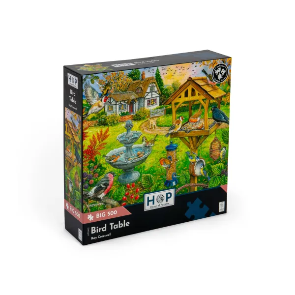 HOP - House of Puzzles Pièces XXL - Table À Oiseaux*Enfant Oiseaux|Cottages Et Châlets
