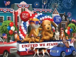 SunsOut Pièces XXL - United We Stand*Enfant Voitures, Motos Et Camions|Chiens