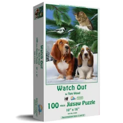 SunsOut Pièces XXL - Watch Out*Enfant Oiseaux|Chiens