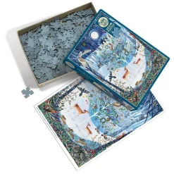 Cobble Hill Pièces XXL - Winter Woodland*Enfant Animaux De La Forêt|Neige