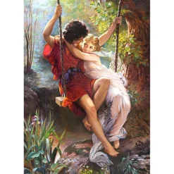 Castorland Pierre-Auguste Cot : Printemps*Femme Hommes Et Femmes|Amour Et Tendresse