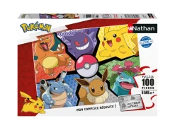 Nathan Pikachu, Evoli et Compagnie*Enfant Animaux Fantastiques|Dès 6 Ans : 50 À 100 Pièces