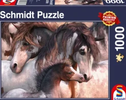 Schmidt Spiele Pintos* Chevaux|De 1 000 Pièces