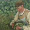 Grafika Kids Pissarro Camille - Camille Pissarro : Le Jardinier - Vieux Paysan avec Chou, 1883-1895*Enfant Art|Dès 6 Ans : 50 À 100 Pièces