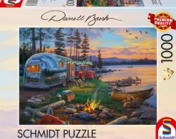 Schmidt Spiele Place de Camping Idyllique* Parcs Naturels Et Nationaux|De 1 000 Pièces