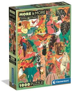 Clementoni Plus C'Est Plus - Animaux & Botanique* Autres Animaux|De 1 000 Pièces