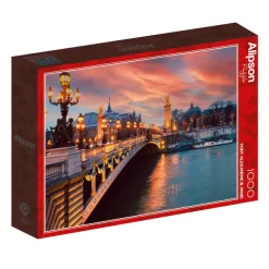 Alipson Puzzle Pont Alexandre III, Paris* Villes Et Villages|Monuments