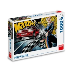 Dino Pop Art - Race* De 1 000 Pièces|De 1 000 Pièces