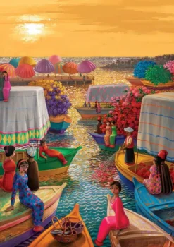 Art Puzzle Port de Fleurs* Bateaux|Ports