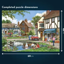 HOP - House of Puzzles Poule Piquée* Animaux De La Ferme|Forêts, Fleurs Et Jardins