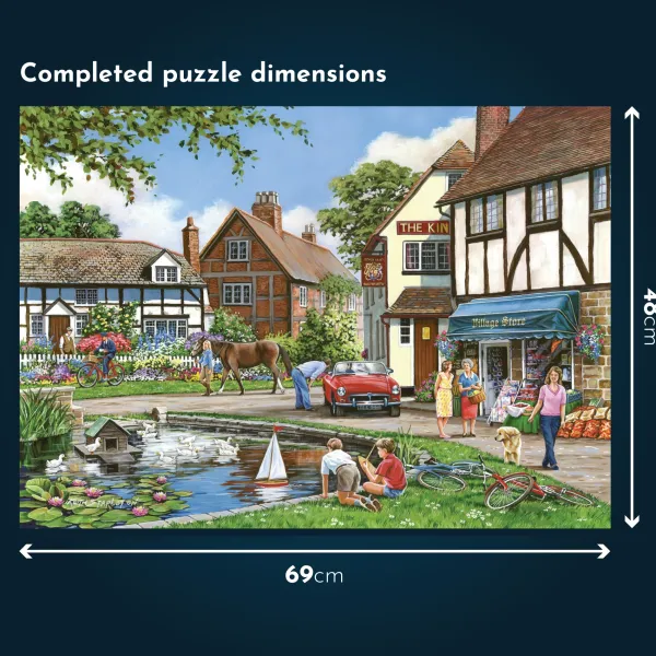 HOP - House of Puzzles Poule Piquée* Animaux De La Ferme|Forêts, Fleurs Et Jardins