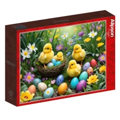 Alipson Puzzle Poussins de Pâques* Animaux De La Ferme|Forêts, Fleurs Et Jardins