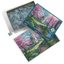 Cobble Hill Printemps*Enfant Églises, Cathédrales Et Mosquées|Forêts, Fleurs Et Jardins