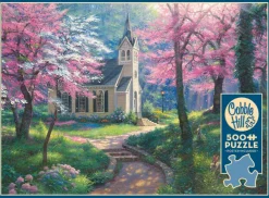 Cobble Hill Printemps*Enfant Églises, Cathédrales Et Mosquées|Forêts, Fleurs Et Jardins