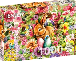 Enjoy Puzzle Printemps Doux* Animaux De La Forêt|Forêts, Fleurs Et Jardins