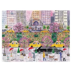 Galison Printemps sur Park Avenue - Puzzle 1000 Pièces* États-Unis Et Canada|De 1 000 Pièces