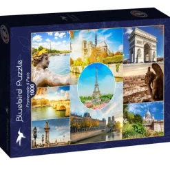 Bluebird Puzzle Promenade à Paris* Monuments|De 1 000 Pièces