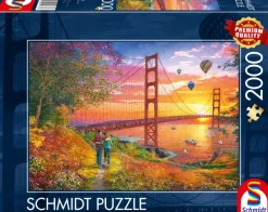 Schmidt Spiele Promenade vers le Pont du Golden Gate* De 2 000 Pièces|De 2 000 Pièces