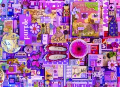 Cobble Hill Purple* Déco Et Objets|De 1 000 Pièces