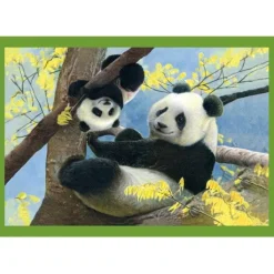 Clementoni Puzzle 4 En 1 - Maman Bébé Animaux*Enfant Animaux Sauvages|Dès 3 Ans : 11 À 20 Pièces