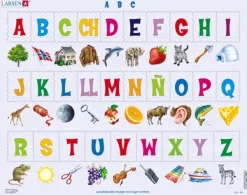 Larsen Puzzle Cadre - A B C Puzzle (en Espagnol)*Enfant Cadre|Puzzles Pour Enfants