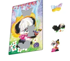 Larsen Puzzle Cadre - Animaux de la Forêt*Enfant Cadre|Animaux De La Forêt