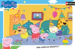Nathan Puzzle Cadre - Anniversaire Peppa Pig*Enfant Cadre|Puzzles Pour Enfants