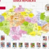 Larsen Puzzle Cadre - Carte de la République Tchèque (en Tchèque)*Enfant Cadre|Puzzles Pour Enfants