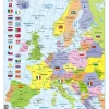 Larsen Puzzle Cadre - Carte de l'Europe (en Allemand)*Enfant Cadre|Puzzles Pour Enfants