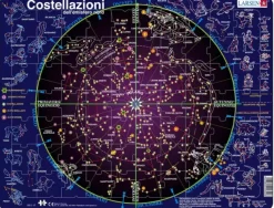 Larsen Puzzle Cadre - Costellazioni (en Italien)*Enfant Cadre|Dès 6 Ans : 50 À 100 Pièces