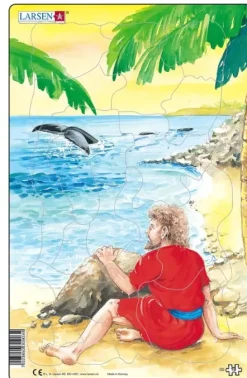 Larsen Puzzle Cadre - Jonas et Moïse 1*Femme Cadre|Religions Et Mysticisme