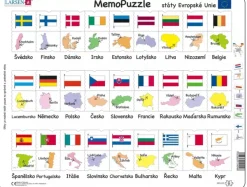 Larsen Puzzle Cadre - MemoPuzzle (en Tchèque)*Enfant Cadre|Puzzles Pour Enfants