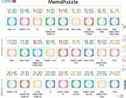 Larsen Puzzle Cadre - MemoPuzzle (en Danois)*Enfant Cadre|Puzzles Pour Enfants