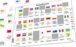 Larsen Puzzle Cadre - MemoPuzzle (en Norvégien)*Enfant Cadre|Puzzles Pour Enfants
