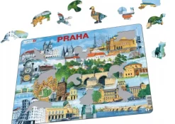 Larsen Puzzle Cadre - Prague*Enfant Cadre|Villes Et Villages