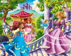 Larsen Puzzle Cadre - Princesses*Enfant Cadre|Puzzles Pour Enfants